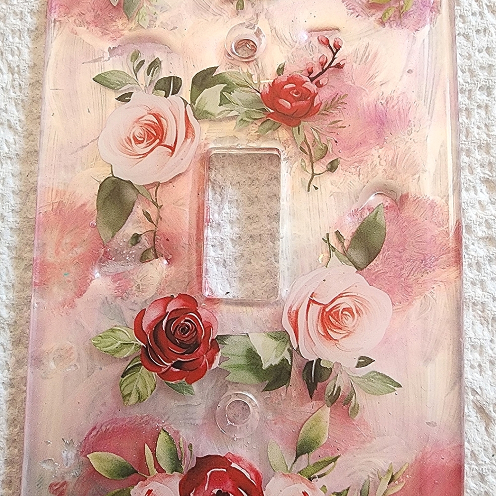 Resin light switch covers